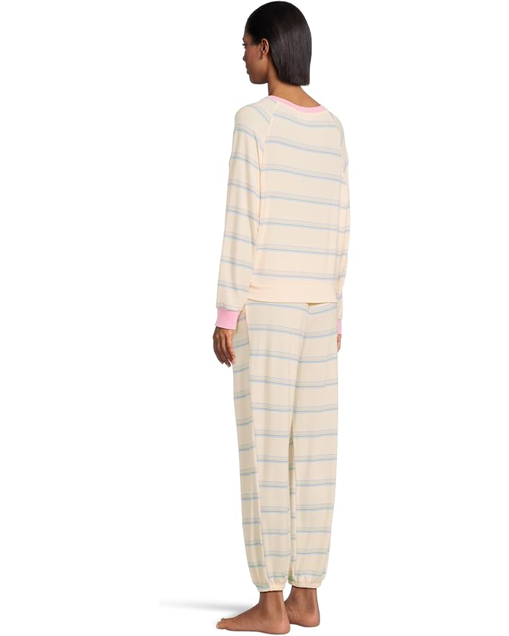 Honeydew Intimates Star Seeker Long Vee Set Women's Renewal Stripe
