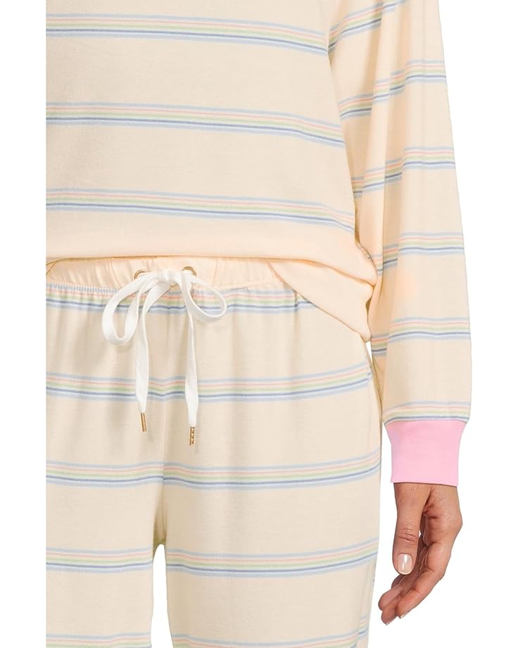 Honeydew Intimates Star Seeker Long Vee Set Women's Renewal Stripe