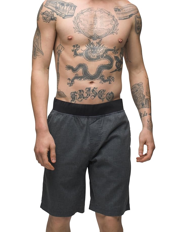 Prana Vaha Shorts Men's Grey Blue