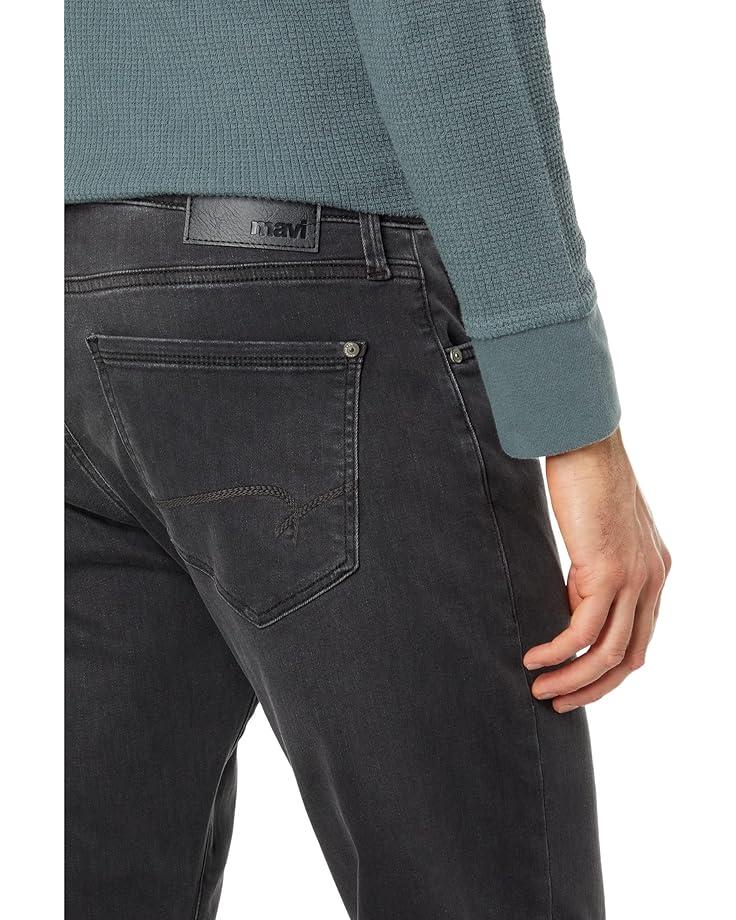 Mavi Jeans Marcus Slim Straight Leg in Mid Smoke Supermove Men's Mid Smoke Supermove