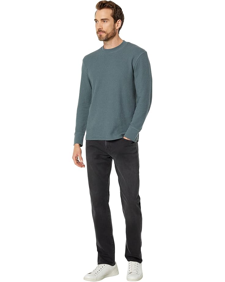 Mavi Jeans Marcus Slim Straight Leg in Mid Smoke Supermove Men's Mid Smoke Supermove