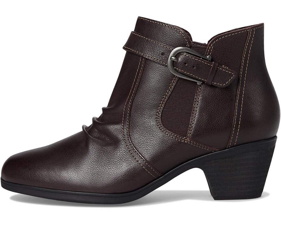 Clarks Emily 2 Opal Women's Dark Brown Leather Top Sale | Clothing