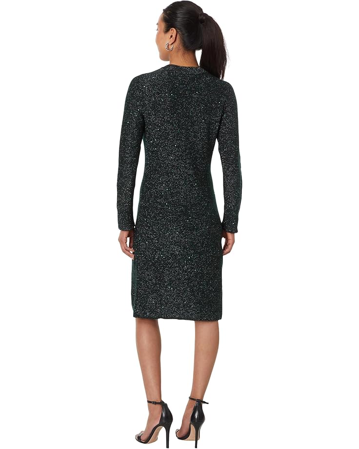 morgen sequin sweater dress Lilly Pulitzer NWT Morgen Sequin Sweater Dress Boca Blue Metallic $198 Size XL